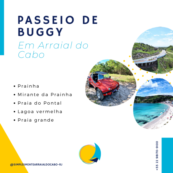 Passeio de Buggy em Arraial do Cabo